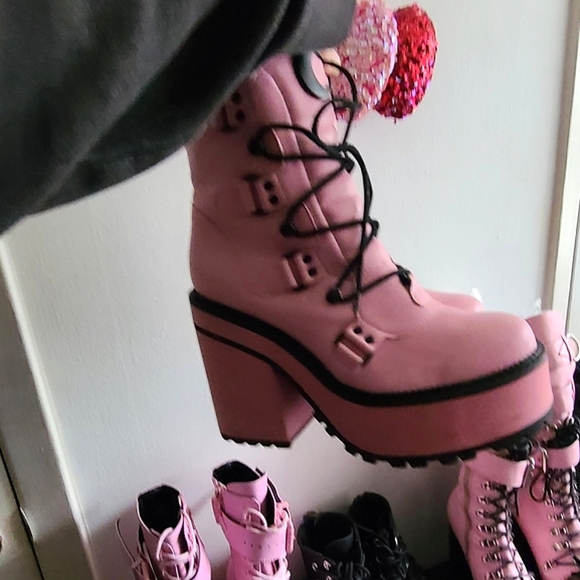 Killstar Broom Rider Boots - Picture 8 of 10